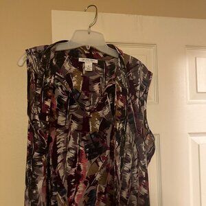 Multicolored Sleeveless Tee